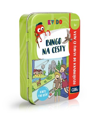 Bingo na cesty - Postřehovka do vlaku či auta