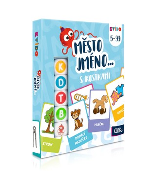 Město, jméno s kostkami
