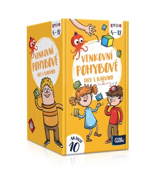 Venkovní pohybové hry s barvami