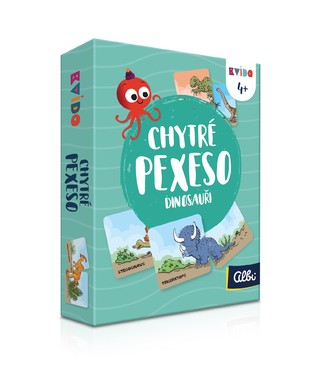 Chytré pexeso - Dinosauři 2. vydání