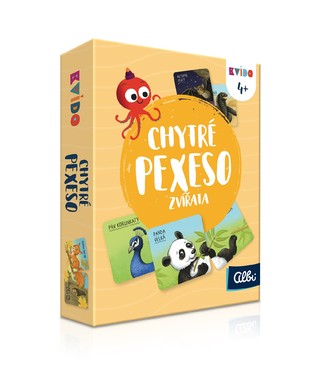 Chytré pexeso - Zvířata 2. vydání