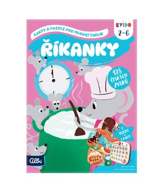 Karty a puzzle pro Mluvicí tablík - Říkanky