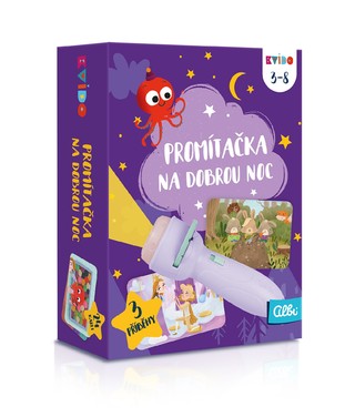 Fialová promítačka na dobrou noc
